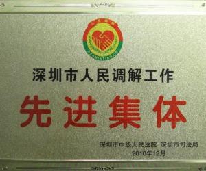 广东百利孚律师事务所获得的荣誉称号（一）